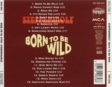 Steppenwolf - Born To Be Wild (CD, Comp) - Image 2