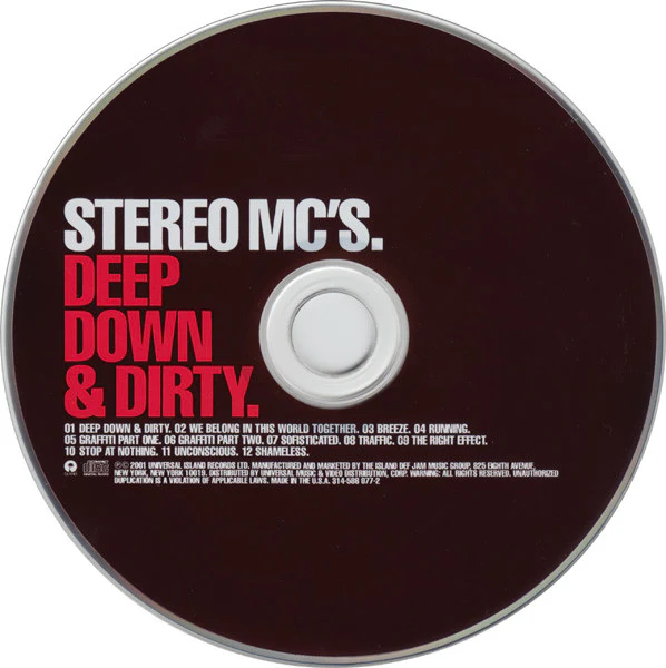 Stereo MC's - Deep Down & Dirty (CD, Album) - Image 2