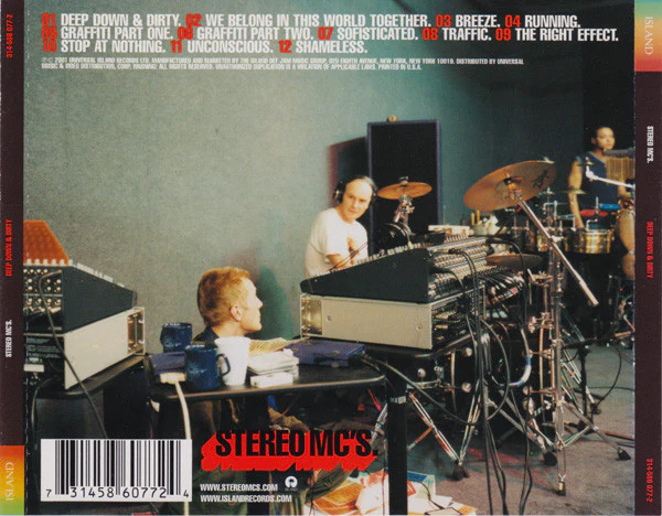 Stereo MC's - Deep Down & Dirty (CD, Album) - Image 3