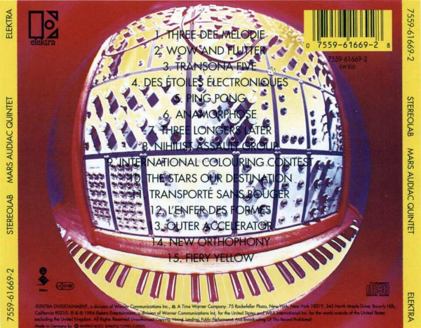 Stereolab - Mars Audiac Quintet (CD, Album) - Image 2