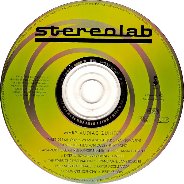 Stereolab - Mars Audiac Quintet (CD, Album) - Image 3