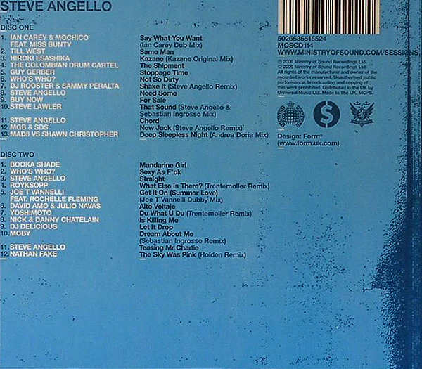 Steve Angello - Sessions (2xCD, Mixed) - Image 2