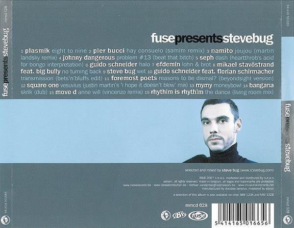 Steve Bug - Fuse Presents Steve Bug (CD, Comp, Mixed) - Image 2