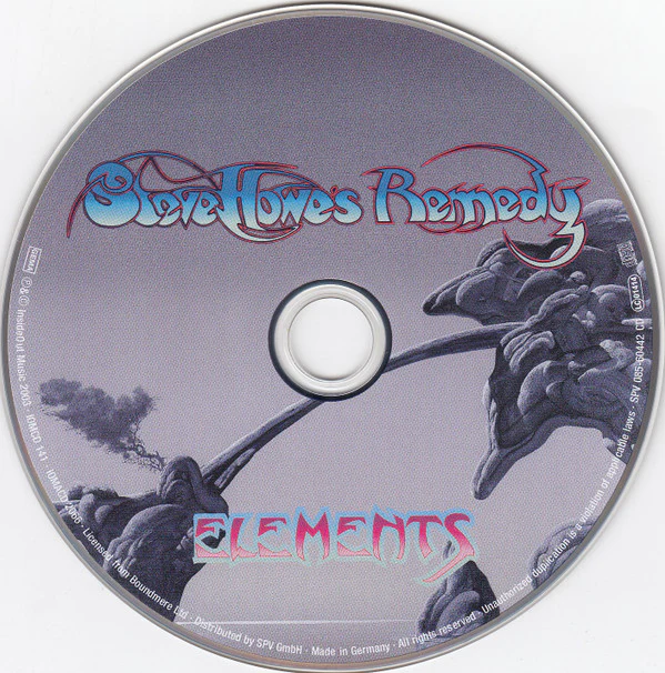Steve Howe's Remedy - Elements (CD, Album, Dig) - Image 5
