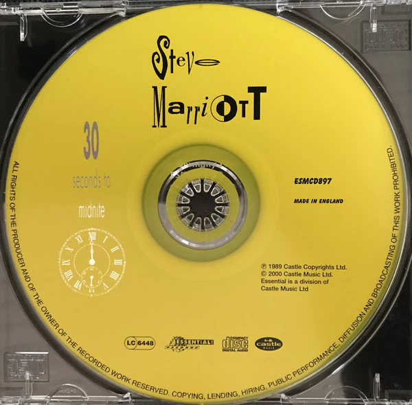 Steve Marriott - 30 Seconds To Midnite (CD, Album, RE) - Image 3