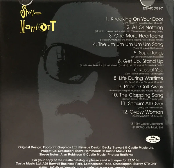 Steve Marriott - 30 Seconds To Midnite (CD, Album, RE) - Image 4