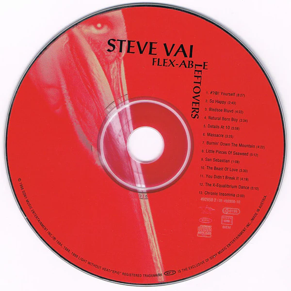 Steve Vai - Flex-Able Leftovers (CD, Album, RE) - Image 2
