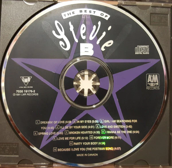 Stevie B - The Best Of Stevie B (CD, Comp) - Image 3