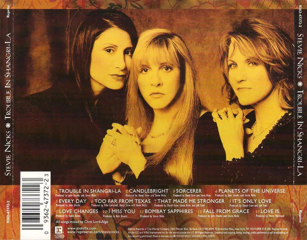 Stevie Nicks - Trouble In Shangri-La (CD, Album) - Image 2