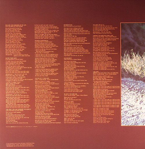 Stevie Wonder - Talking Book (LP, Album, RE) - Image 3