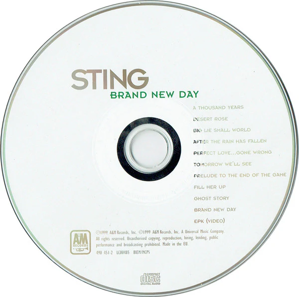 Sting - Brand New Day (CD, Album, Enh, RE) - Image 3