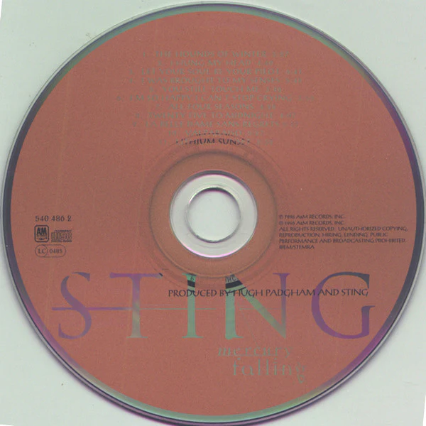 Sting - Mercury Falling (CD, Album) - Image 3