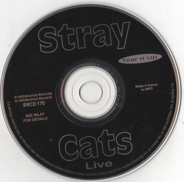 Stray Cats - Live - Tear It Up (CD) - Image 2