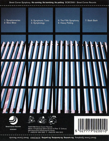Street Corner Symphony - No Running, No Bombing, No Petting (CD) - Image 2