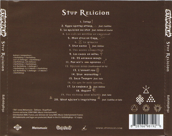 Stupeflip - Stup Religion (CD, Album) - Image 2
