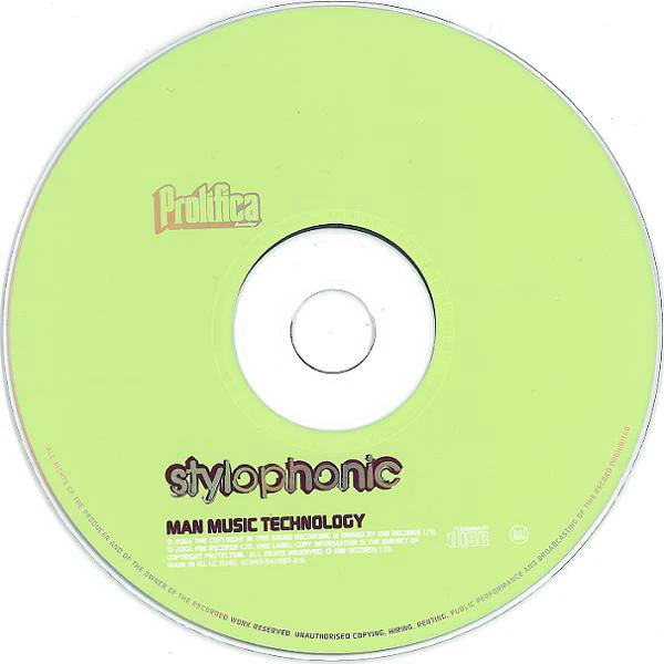 Stylophonic - Man Music Technology (CD, Album) - Image 4
