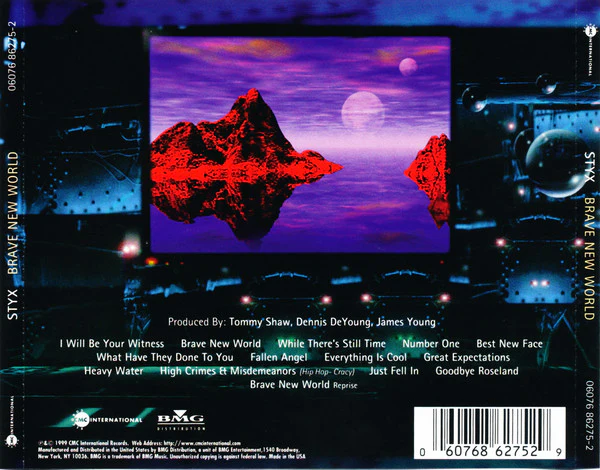Styx - Brave New World (CD, Album) - Image 2