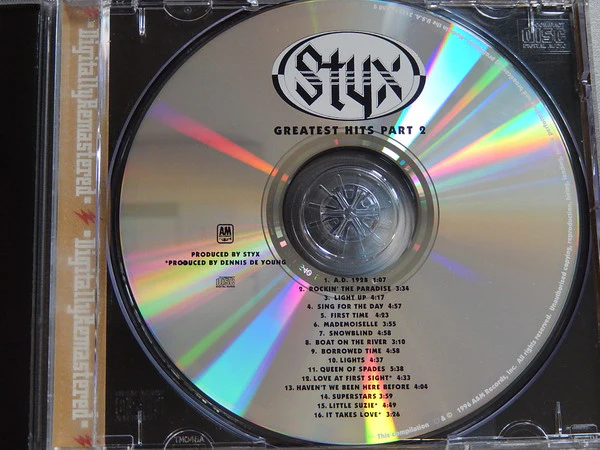 Styx - Greatest Hits Part 2 (CD, Comp, RM) - Image 4