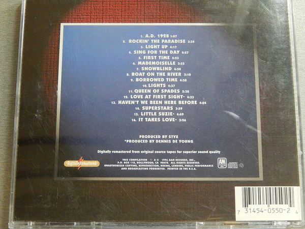 Styx - Greatest Hits Part 2 (CD, Comp, RM) - Image 5