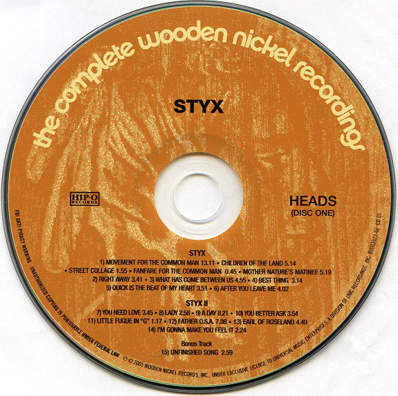 Styx - The Complete Wooden Nickel Recordings (2xCD, Comp, RE, RM) - Image 4