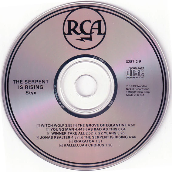 Styx - The Serpent Is Rising (CD, Album, RE, RM) - Image 3