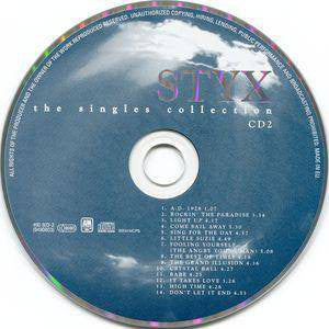 Styx - The Singles Collection (2xCD, Comp) - Image 4
