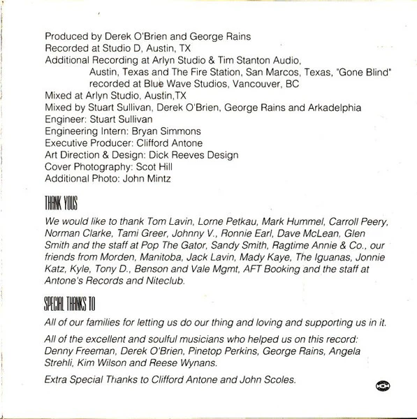 Sue Foley - Young Girl Blues (CD, Album) - Image 3