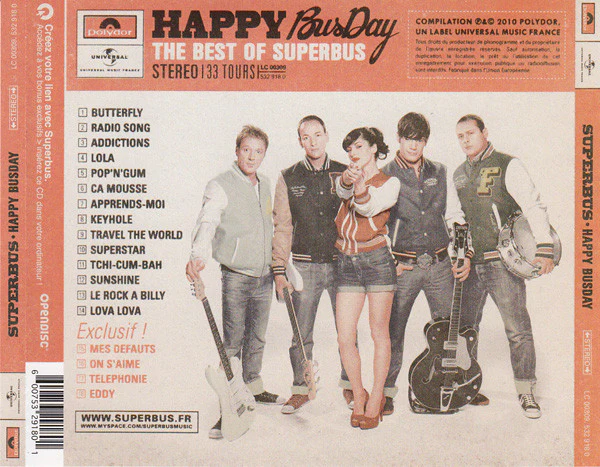Superbus (2) - Happy Busday (CD, Comp) - Image 3