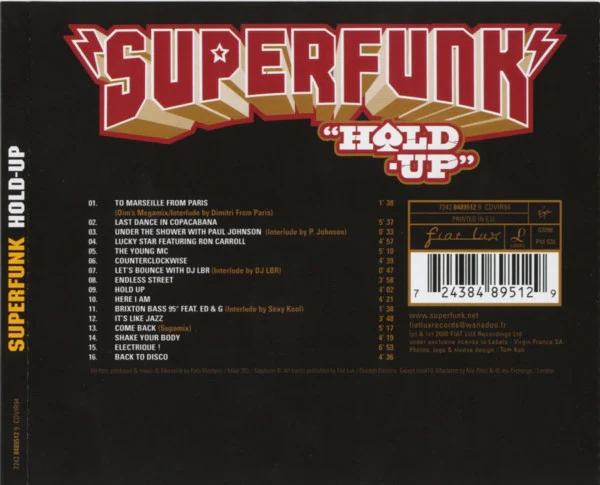 Superfunk - Hold Up (CD, Album) - Image 2