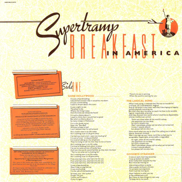 Supertramp - Breakfast In America (LP, Album) - Image 5