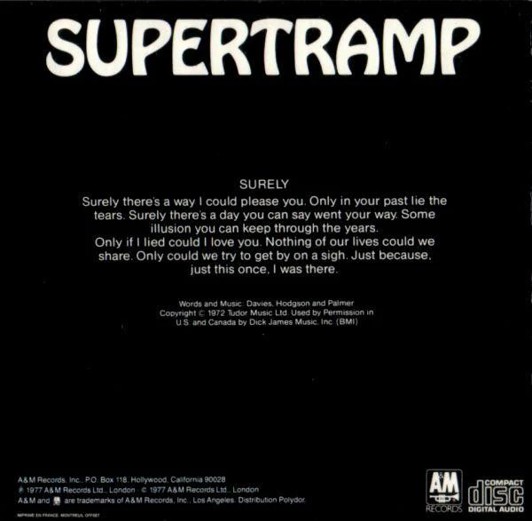 Supertramp - Supertramp (CD, Album, RE, RM) - Image 2