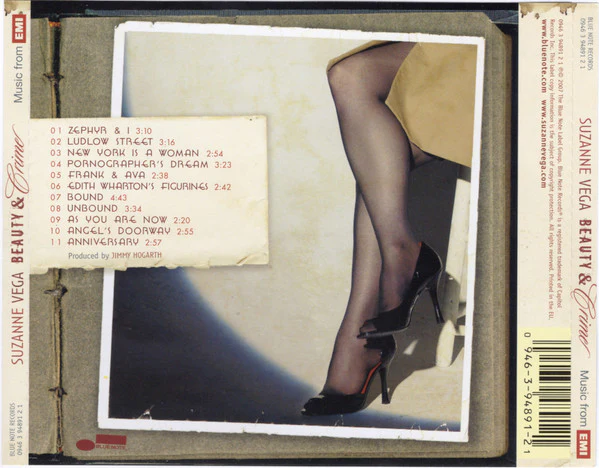 Suzanne Vega - Beauty & Crime (CD, Album) - Image 2