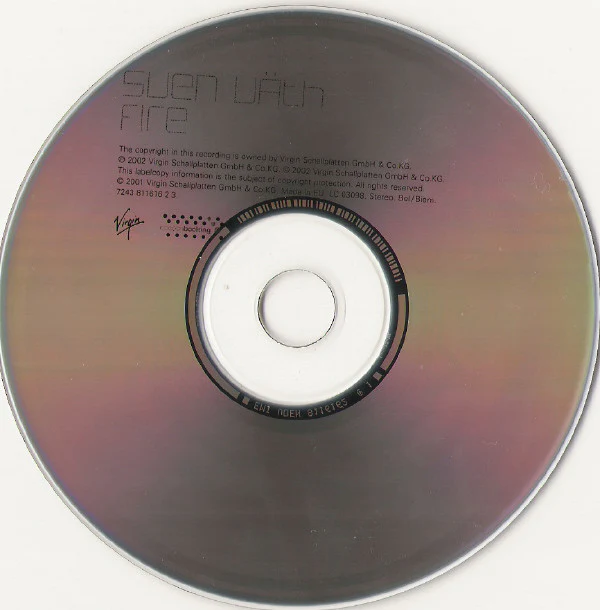 Sven Väth - Fire (CD, Album, Dig) - Image 3
