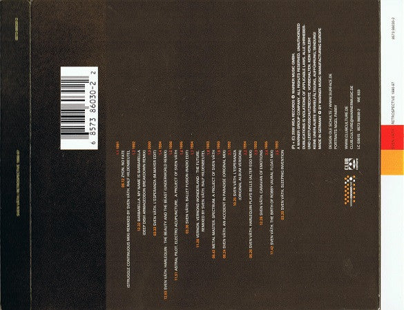 Sven Väth - Retrospective 1990-97 (2xCD, Comp, Dig) - Image 2