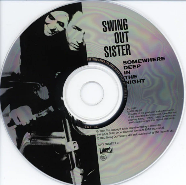 Swing Out Sister - Somewhere Deep In The Night (CD, Album) - Image 3