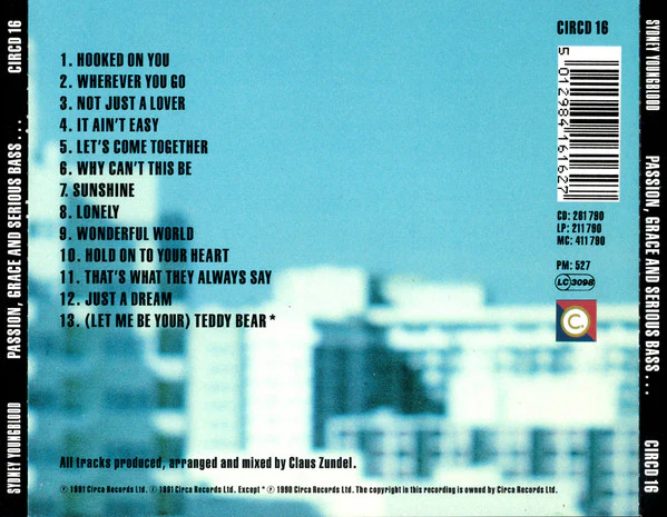 Sydney Youngblood - Passion, Grace And Serious Bass... (CD, Album) - Image 2