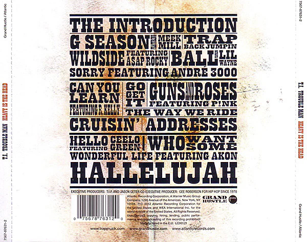 T.I. - Trouble Man (Heavy Is The Head) (CD, Album) - Image 2