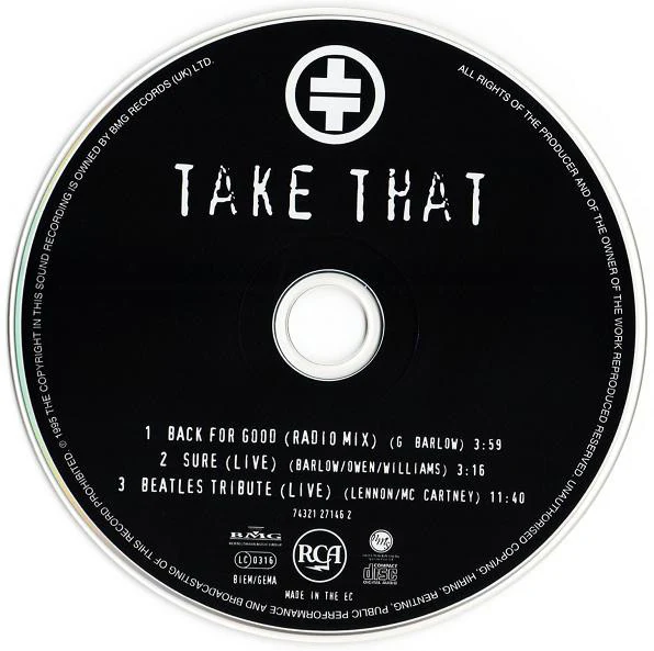 Take That - Back For Good (CD, Single) - Image 3