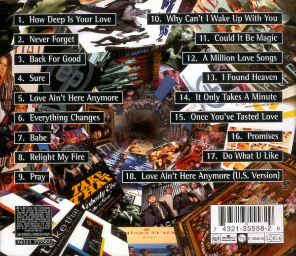 Take That - Greatest Hits (CD, Comp) - Image 3