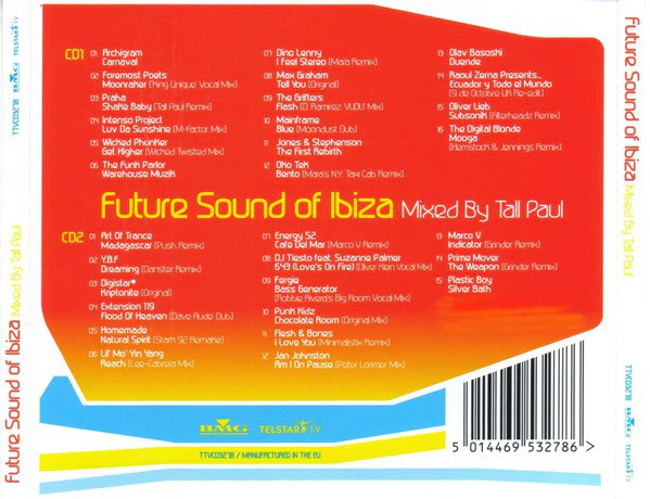 Tall Paul - Future Sound Of Ibiza (2xCD, Comp, Mixed) - Image 2