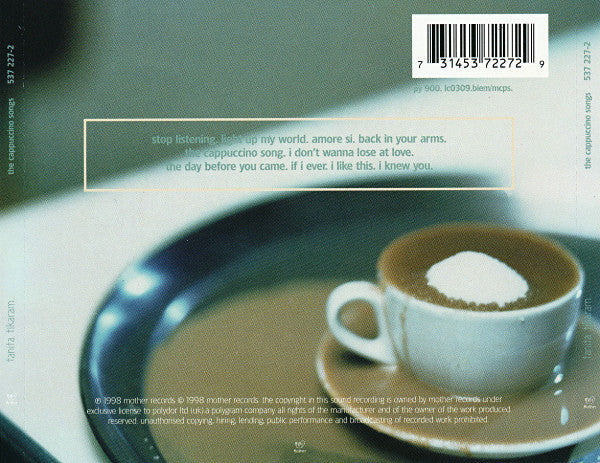 Tanita Tikaram - The Cappuccino Songs (CD, Album) - Image 2