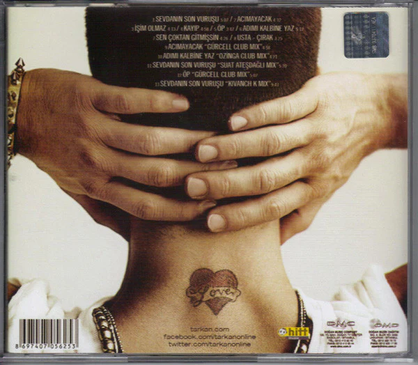 Tarkan - Adımı Kalbine Yaz (CD, Album) - Image 4