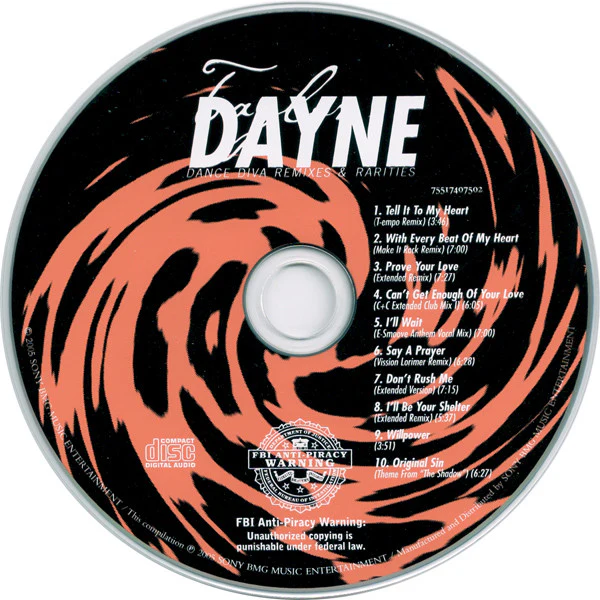 Taylor Dayne - Dance Diva Remixes & Rarities (CD, Comp) - Image 3