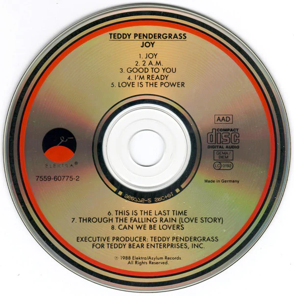 Teddy Pendergrass - Joy (CD, Album) - Image 4