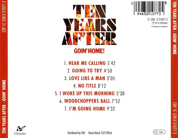 Ten Years After - Goin' Home! (CD, Comp) - Image 5