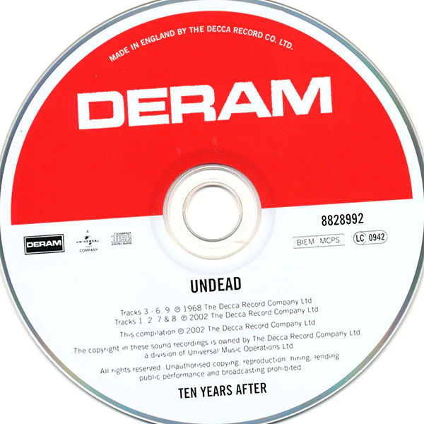 Ten Years After - Undead (CD, Album, RE, RM) - Image 3