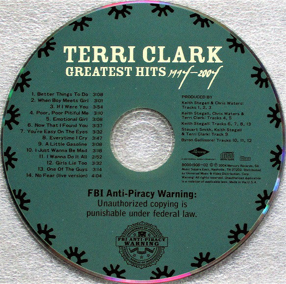 Terri Clark - Greatest Hits (1994-2004) (HDCD, Comp) - Image 3