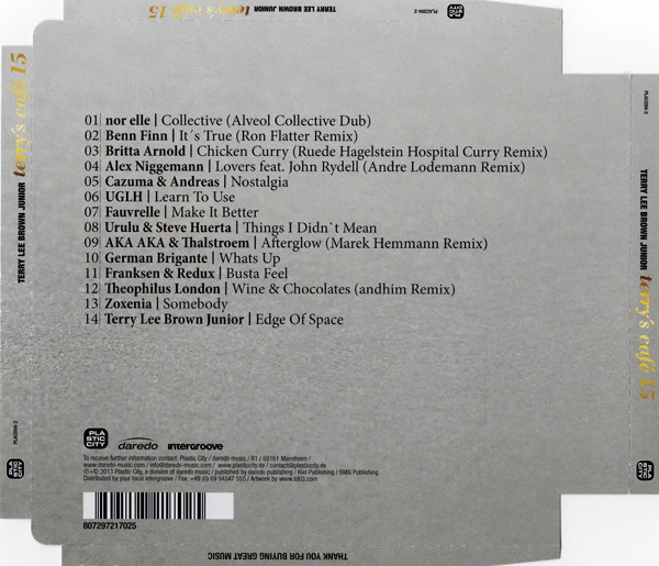 Terry Lee Brown Junior* - Terry's Café 15 (CD, Comp, Mixed) - Image 2