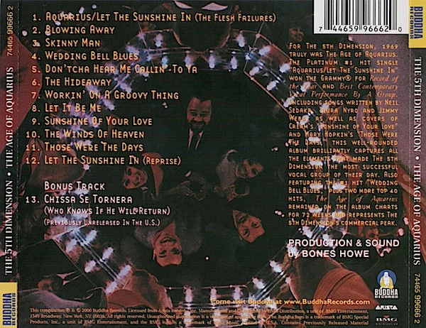 The 5th Dimension* - The Age Of Aquarius (CD, Album, RE) - Image 2