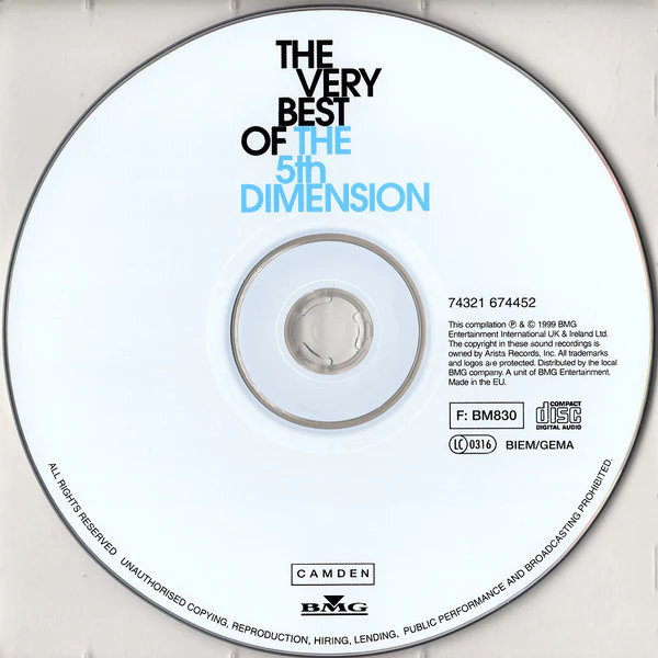 The 5th Dimension* - The Very Best Of The 5th Dimension (CD, Comp) - Image 3